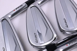 Ping i230 Irons / 5-PW / Red Dot / Regular Flex Dynamic Gold Mid 100 R300 Shafts - Picture 1 of 7