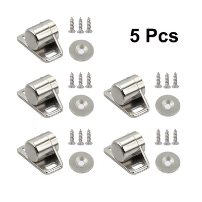 5x Extrem Stark Magnetschnäpper Schrank Tür Magnet Möbelmagnet Magnetverschluss - Bild 1 von 4