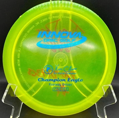 Innova Champion Eagle Rare Penned E - Grippy & Firm - 12x Climo Swoosh Disc Golf - Image 1 of 4