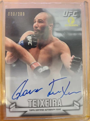 Glover Teixeira 2013 Topps UFC Knockout 1st Autograph /209 #30 - Image 1 of 2