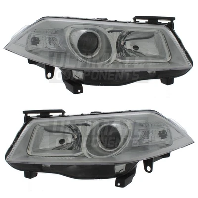 Renault Megane Headlights Mk2 Convertible 2005-2009 Headlamps 1 Pair Left Right - Image 1 of 4