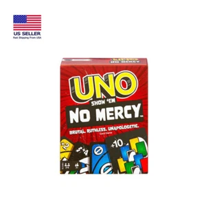 Mattel Uno Show 'Em No Mercy Family Party Card Game - Picture 1 of 4