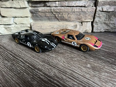1966 Ford GT40 MKII Diecast 1:32 Scale 5” Le Mans 24 Race Car Toy (SET OF TWO) - Image 1 of 4