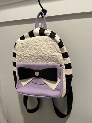 Mochila Betsy Johnson Mini lavanda Foto 1 de 4