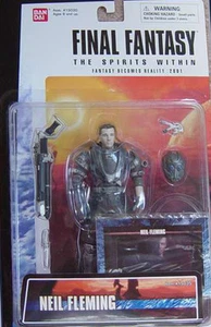 Final Fantasy Neil Fleming The Spirits Within Action Figure NIB Bandai NIP 2000 - Picture 1 of 1