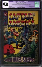 Captain America #101 CGC 9.0 Slight (C-1) Restoration (OW)