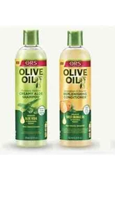 ORS Cream Aloe Hair Shampoo & Replenishing Conditioner 362ml UK SELLER - Picture 1 of 3