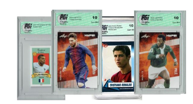 Lionel Messi / Neymar 2022 Leaf Legends Exclusive Edition #LMN (ISA 10)