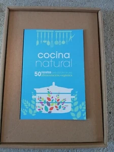 Libro de 50 recetas cocina natural Sin estrenar - Imagen 1 de 6