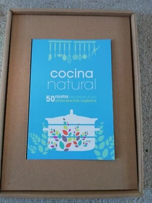 Libro de 50 recetas cocina natural Sin estrenar - Imagen 1 de 4