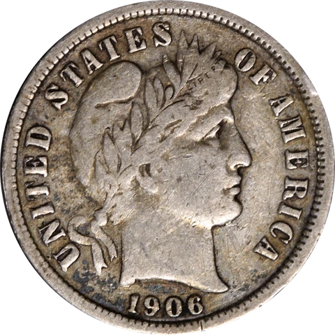 1906-S Barber Dime Great Deals From The Executive Coin Company Cover