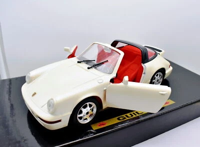 Modellino auto scala 1:20 Porsche 911 Carrera cabrio modellismo statico diecast - Immagine 1 di 4