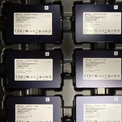 1.92TB Micron 5100 Eco 1.92 TB SSD eTLC SATA III 6Gbps PLP 2.5" MTFDDAK1T9TBY - Image 1 of 4