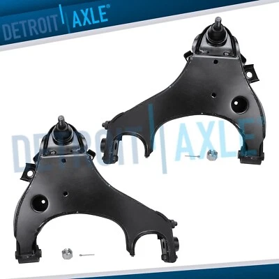 Front Lower Control Arm Pair for 2000 2001 2002 2003 2004 Nissan Frontier V6 3.3 - Image 1 of 4