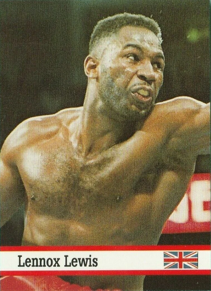 Lennox Lewis Boxing Card - 1993 Fax Pax #11 - Image 1 of 1