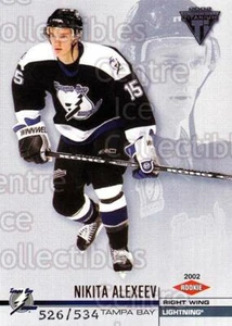 2001-02 Titanium Retail #181 Nikita Alexeev - Picture 1 of 1