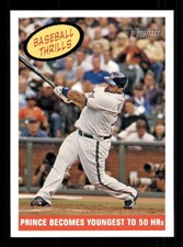 2008 Topps Heritage Baseball #1-500 (Base) Card Singles Stars/RC/HOF (You Pick) 