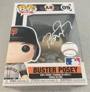 BUSTER POSEY SIGNED AUTO FUNKO POP! #09 PSA #AN70620 **SAN FRANCISCO GIANTS** - Picture 1 of 3