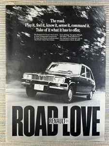 Renault 16 Car Road Love 1971 Vintage Print Ad - Picture 1 of 1