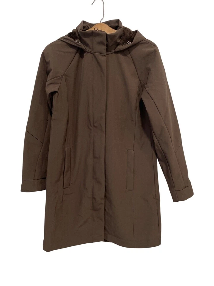 Mondetta Ladies' Long Softshell Jacket Brown XXL