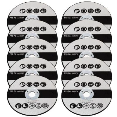 10x Metall Trennscheibe passend für PARKSIDE LIDL Winkelschleifer PWSA 12-Li - Bild 1 von 2