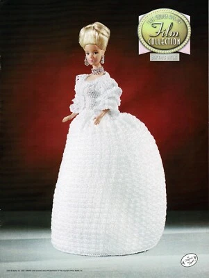 Fashion Doll Gown Dress Film Collection Dangerous Liaisons 1 Crochet Pattern - Image 1 of 3