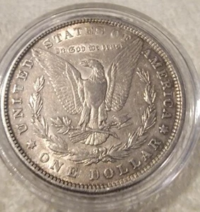 1879 $1 Morgan Silver Dollar - Picture 1 of 2