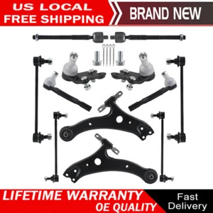 12pcs Front Lower Control Arm Tie Rod End For 2007 - 2011 Toyota Camry USA Built - Picture 1 of 8