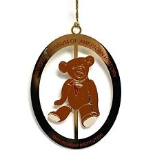 Smithsonean • National Museum of American History Christmas Bear Ornament