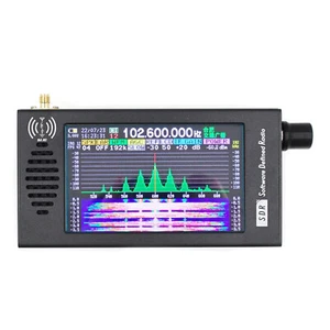 Radio SDR DSP cyfrowa demodulacja krótkofalowa FM MW CW HAM odbiornik ekran dotykowy - Zdjęcie 1 z 11