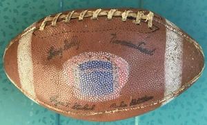 Rare 1960s Vtg King Official Leather Signature Football Roger Staubach +3 #9367 - Picture 1 of 14