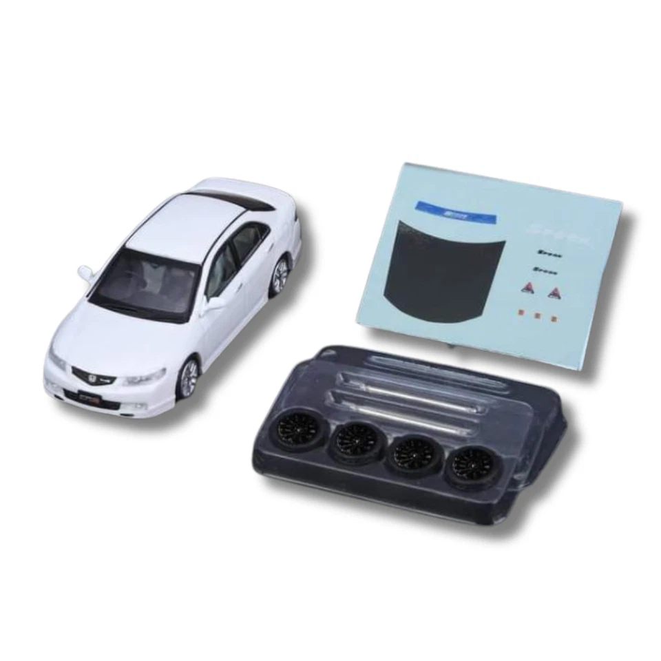 1/64 HONDA ACCORD EURO-R CL7 + EXTRA WHEELS AND DECALS INNO IN64-CL7-PWP RARE - Immagine 1 di 1