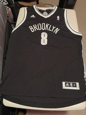 Jersey Brooklyn Nets Deron Williams #8 Stitch, JUVENTUD talla XL +2 longitud Foto 1 de 4