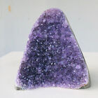 414g Natural Amethyst geode quartz cluster crystal specimen Healing S356