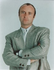 Phil Collins 8 X 10 Photo With Ultra Pro Toploader