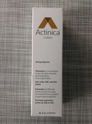 GALDERMA ACTINICA PROTECCIÓN SOLAR LOCIÓN ANTIENVEJECIMIENTO Y NO MELANOMA 80 G Foto 1 de 4