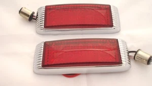 FORD 1941 TAIL LIGHTS & STOP LED FLUSH MOUNT - HOT ROD OR ORIGINAL SUIT HI BOY - Picture 1 of 4