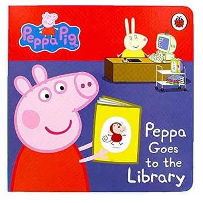 Peppa Pig: Peppa Goes to the Library: My First Storybook, , Used; Very Good Book - Image 1 of 1