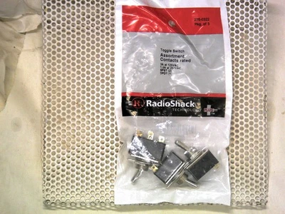 Kit de interruptor de palanca RadioShack paquete de 3 Foto 1 de 2