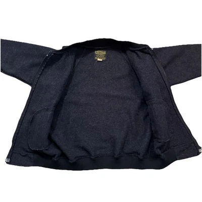 Vintage Bluey Norwellan Wool Jacket Mens L Australian Made Waterproof Zip Up - Image 1 of 4