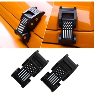 Pestillos de capó Pasadores de bloqueo de capó Kit de captura para Wrangler JL JLU Gladiator JT 18-21 A - Imagen 1 de 11