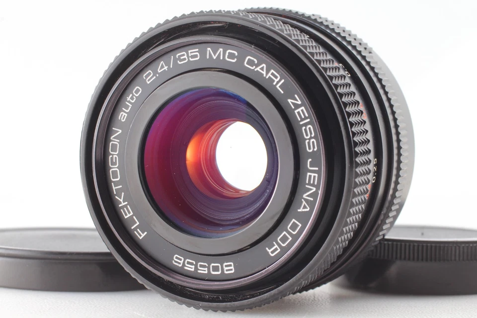 [MINT / Cap] Carl Zeiss JENA DDR FLEKTOGON auto 35mm f2.4 MC Lens M42 From JAPAN - Image 1 of 4