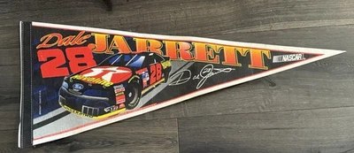 "Bandera de colección NASCAR Dale Jarrett Ford Texaco Havoline 30""" Foto 1 de 4