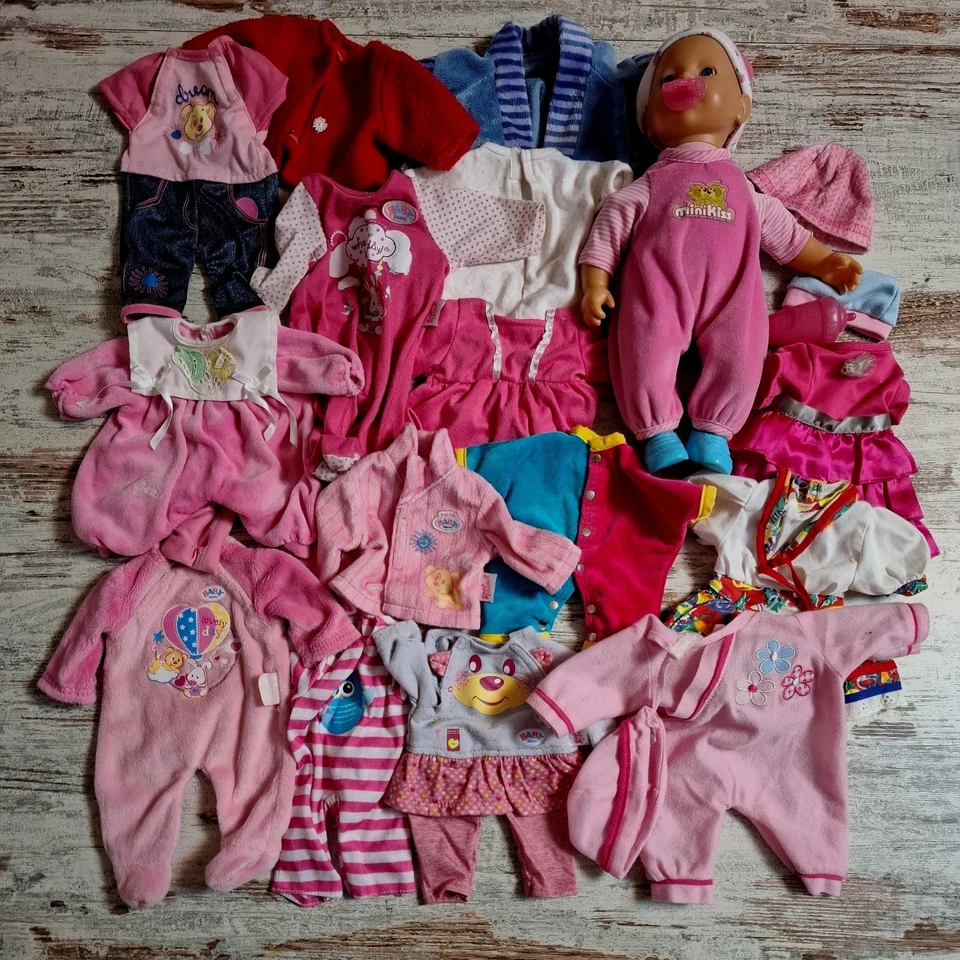 Zapf My Little Baby Born Puppe Anna Soft  36cm Konvolut - Bild 1 von 4