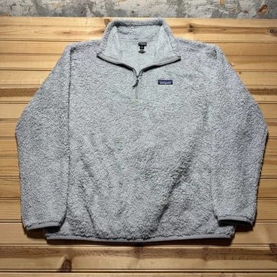 Jaqueta feminina Patagonia Los Gatos 1/4 zíper pescoço falso pulôver de lã Gorpcore GG - Imagem 1 de 4