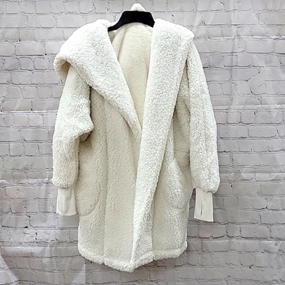 G.I.L.I. Sudadera con Capucha Sherpa Crema Talla XXS ¡NUEVA! Foto 1 de 4