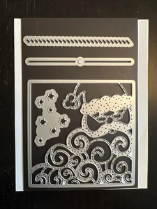 New Stampin Up Detailed Santa Thinlit Die Retired Christmas Cards - Picture 1 of 2
