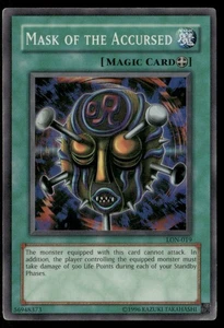 Máscara del Maldito Súper Raro Laberinto de Pesadilla (Inglés Mundial) LON-E - Imagen 1 de 2