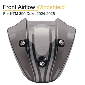 Front Airflow Windscreen For KTM 390 Duke 2024-2025 Wind Deflector Windshield - Picture 1 of 18