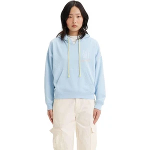 Levi's Damen Hoodie Graphic Authentic Kapuzenpullover, Blau, M - Bild 1 von 4